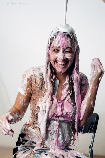 Messy Pies In Face : pie in the face on Tumblr : Give everyone a ...